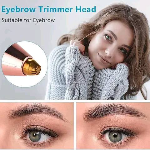 Seloura PrecisionBrow™ 2-in-1 Eyebrow & Facial Hair Trimmer