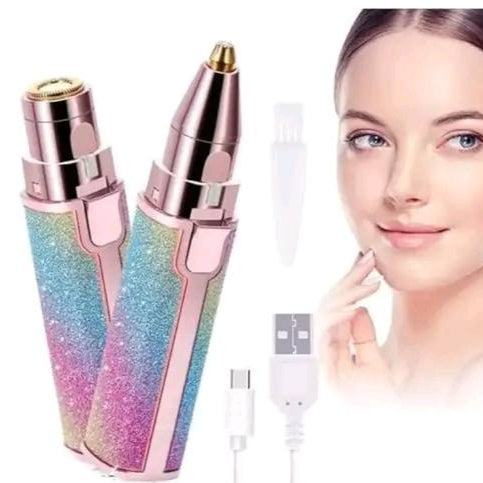 Seloura PrecisionBrow™ 2-in-1 Eyebrow & Facial Hair Trimmer